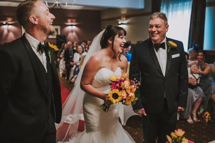 Joanne and Mark's wedding at the Crown Hotel, Bawtry — photo 20 of 75