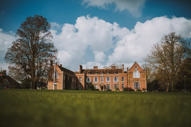 Alice and Phil's wedding at Dorton House, Aylesbury — photo 2 of 40