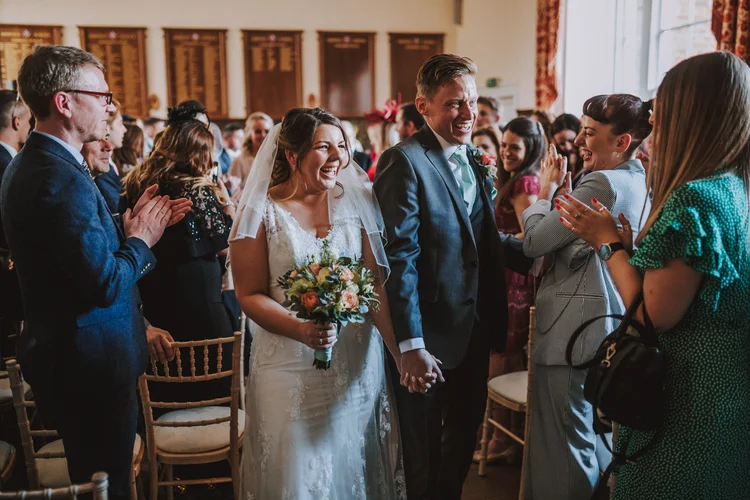 Alice and Phil's wedding at Dorton House, Aylesbury — photo 17 of 40
