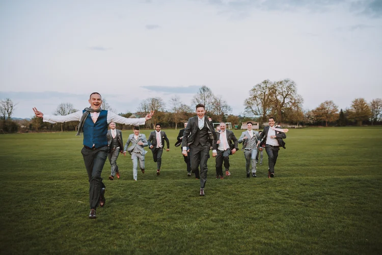 Alice and Phil's wedding at Dorton House, Aylesbury — photo 33 of 40