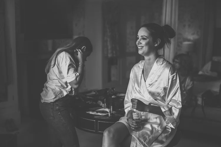 Amy and Rob's wedding at Hodsock Priory, Nottinghamshire — photo 5 of 107