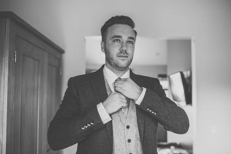 Amy and Rob's wedding at Hodsock Priory, Nottinghamshire — photo 11 of 107