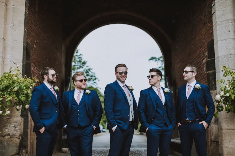 Amy and Rob's wedding at Hodsock Priory, Nottinghamshire — photo 16 of 107