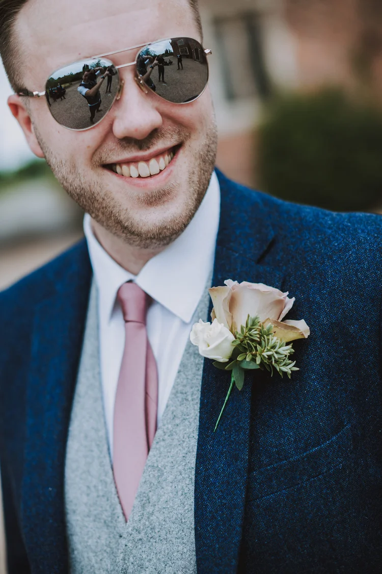 Amy and Rob's wedding at Hodsock Priory, Nottinghamshire — photo 19 of 107