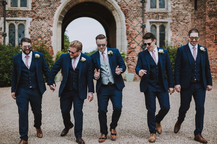 Amy and Rob's wedding at Hodsock Priory, Nottinghamshire — photo 18 of 107