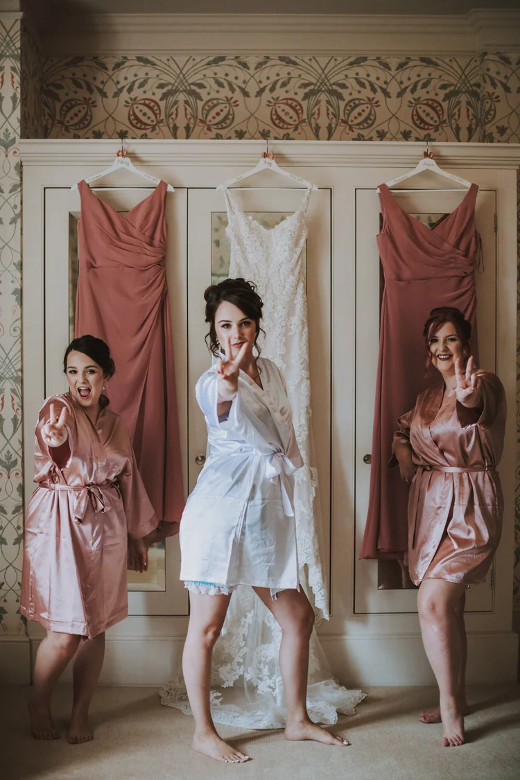Amy and Rob's wedding at Hodsock Priory, Nottinghamshire — photo 28 of 107
