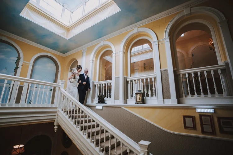 Amy and Rob's wedding at Hodsock Priory, Nottinghamshire — photo 36 of 107