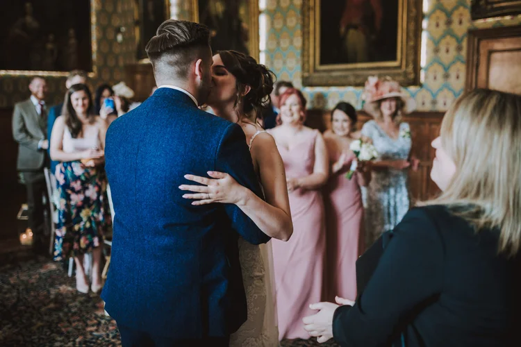 Amy and Rob's wedding at Hodsock Priory, Nottinghamshire — photo 44 of 107