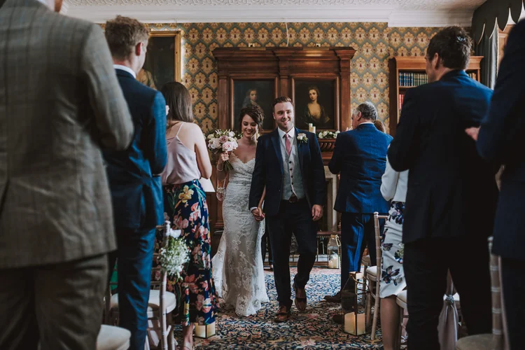 Amy and Rob's wedding at Hodsock Priory, Nottinghamshire — photo 46 of 107