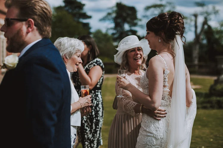 Amy and Rob's wedding at Hodsock Priory, Nottinghamshire — photo 48 of 107