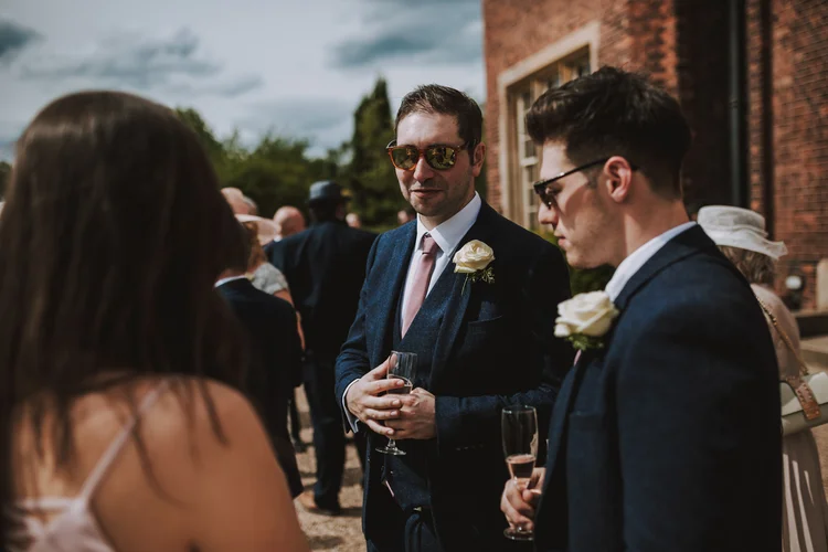 Amy and Rob's wedding at Hodsock Priory, Nottinghamshire — photo 49 of 107
