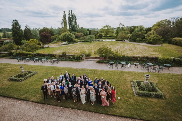 Amy and Rob's wedding at Hodsock Priory, Nottinghamshire — photo 50 of 107