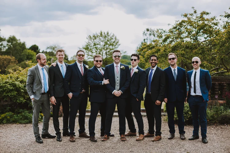 Amy and Rob's wedding at Hodsock Priory, Nottinghamshire — photo 51 of 107