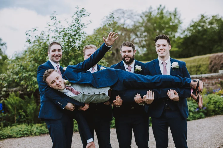Amy and Rob's wedding at Hodsock Priory, Nottinghamshire — photo 53 of 107