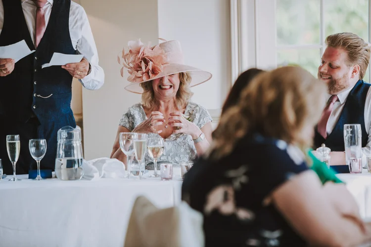 Amy and Rob's wedding at Hodsock Priory, Nottinghamshire — photo 75 of 107