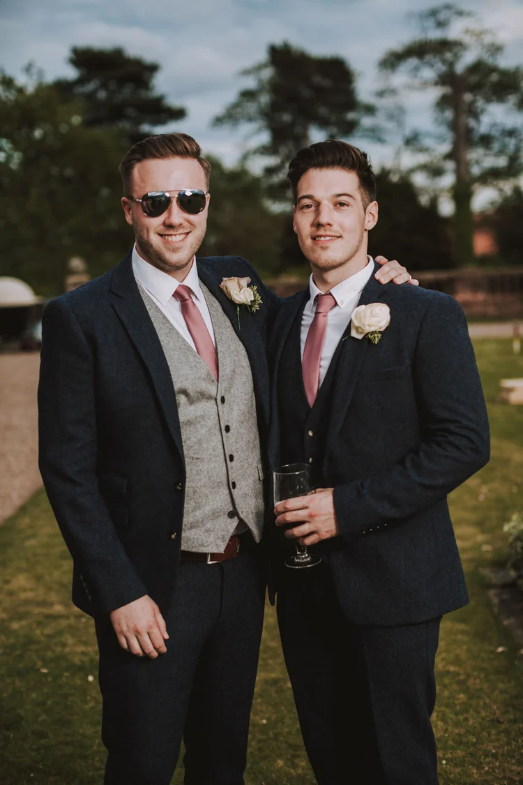 Amy and Rob's wedding at Hodsock Priory, Nottinghamshire — photo 83 of 107