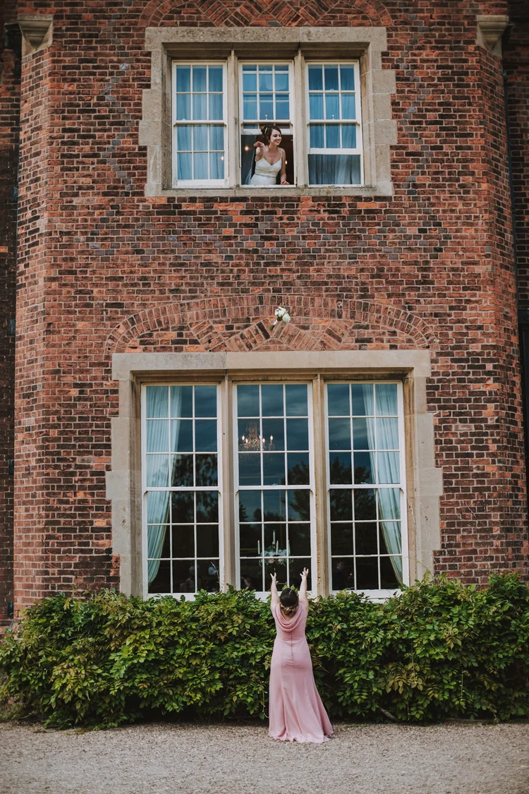 Amy and Rob's wedding at Hodsock Priory, Nottinghamshire — photo 86 of 107
