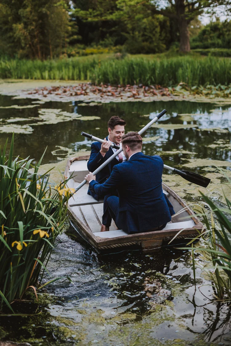 Amy and Rob's wedding at Hodsock Priory, Nottinghamshire — photo 96 of 107