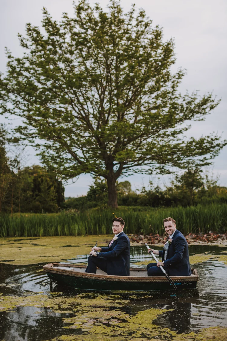 Amy and Rob's wedding at Hodsock Priory, Nottinghamshire — photo 97 of 107