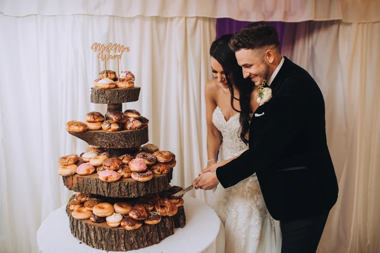 Nicole and Callum's wedding at Priory Cottages, Wetherby — photo 81 of 94