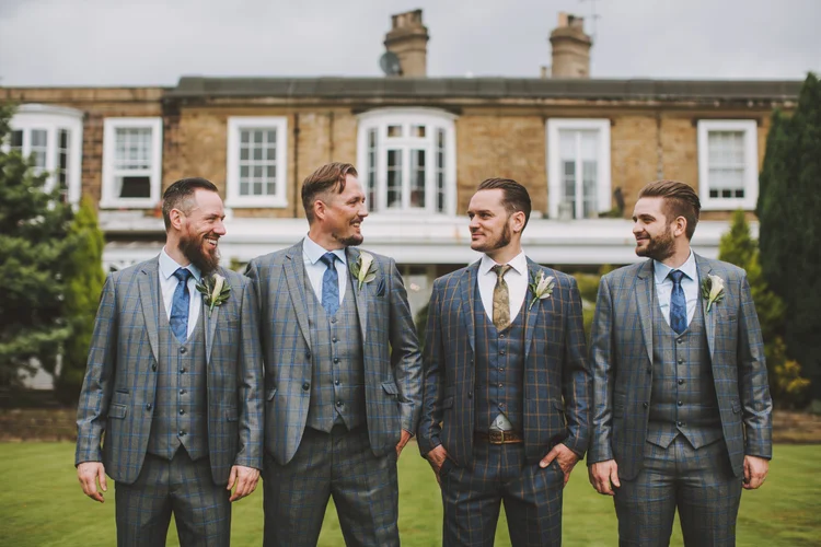 Natalie and Gary's outdoor wedding at Ringwood Hall, Chesterfield — photo 21 of 102