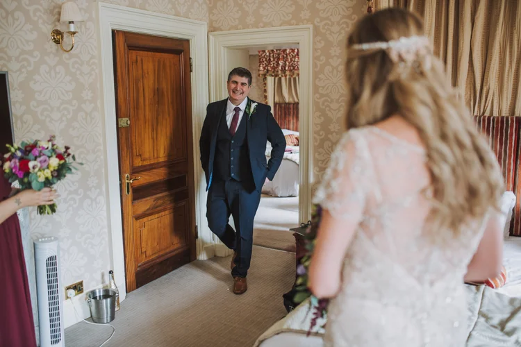 Natalie and Gary's outdoor wedding at Ringwood Hall, Chesterfield — photo 28 of 102