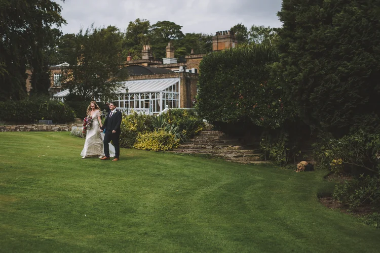 Natalie and Gary's outdoor wedding at Ringwood Hall, Chesterfield — photo 32 of 102