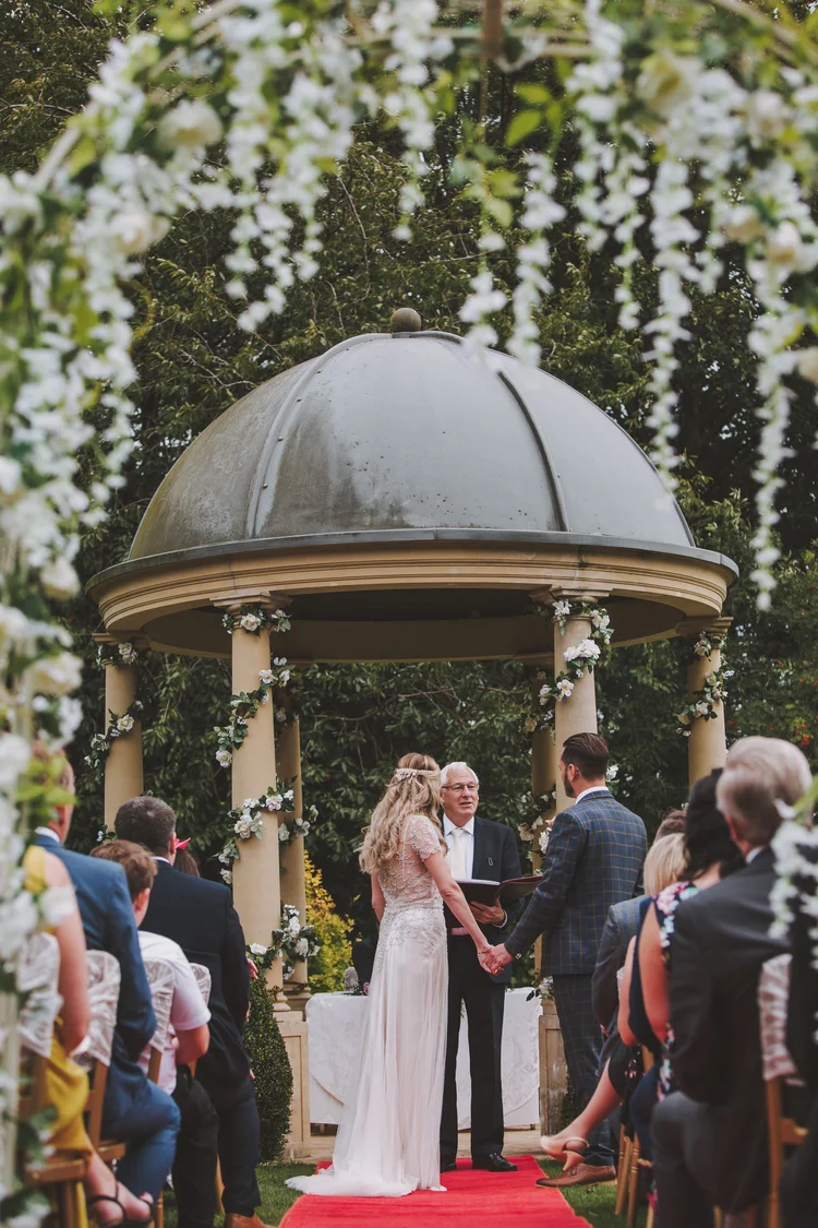 Natalie and Gary's outdoor wedding at Ringwood Hall, Chesterfield — photo 35 of 102