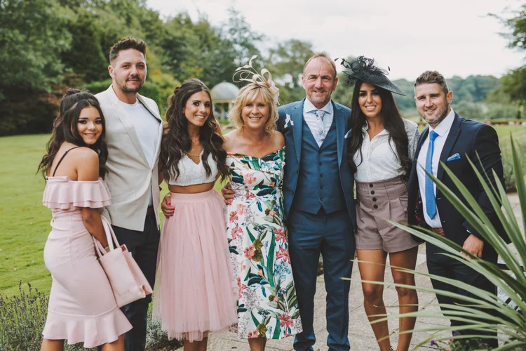 Natalie and Gary's outdoor wedding at Ringwood Hall, Chesterfield — photo 42 of 102