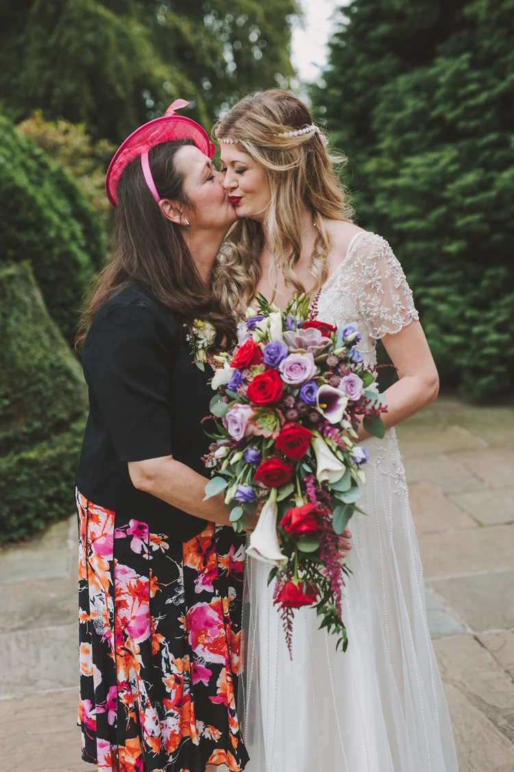 Natalie and Gary's outdoor wedding at Ringwood Hall, Chesterfield — photo 50 of 102