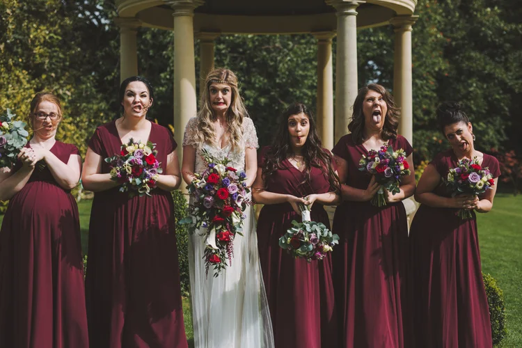 Natalie and Gary's outdoor wedding at Ringwood Hall, Chesterfield — photo 60 of 102