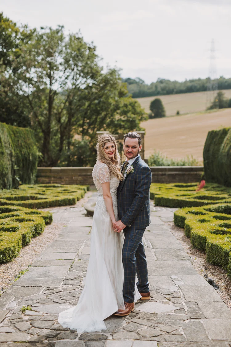 Natalie and Gary's outdoor wedding at Ringwood Hall, Chesterfield — photo 67 of 102