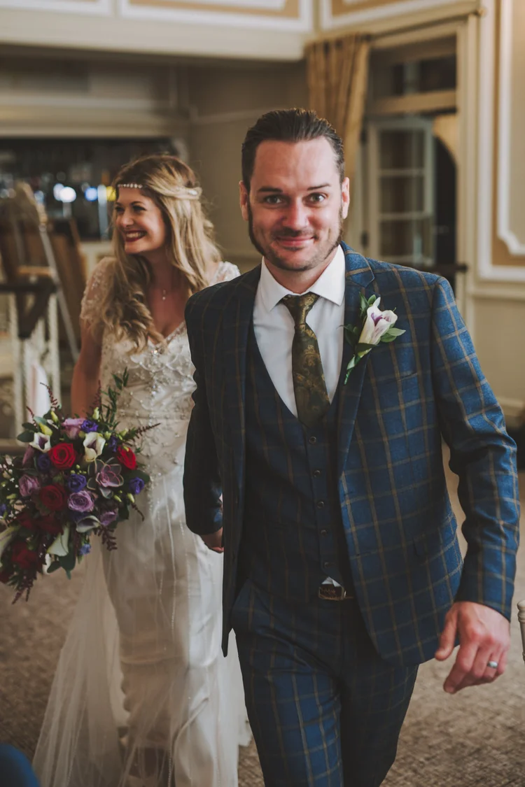 Natalie and Gary's outdoor wedding at Ringwood Hall, Chesterfield — photo 73 of 102