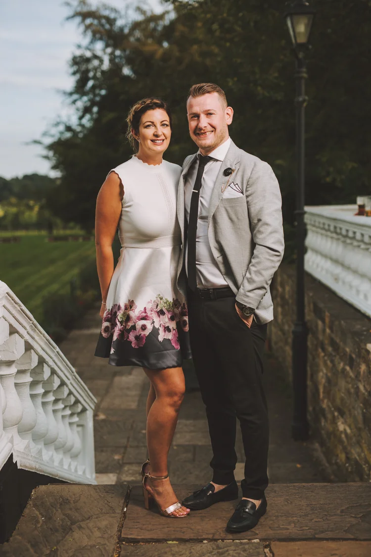 Natalie and Gary's outdoor wedding at Ringwood Hall, Chesterfield — photo 81 of 102