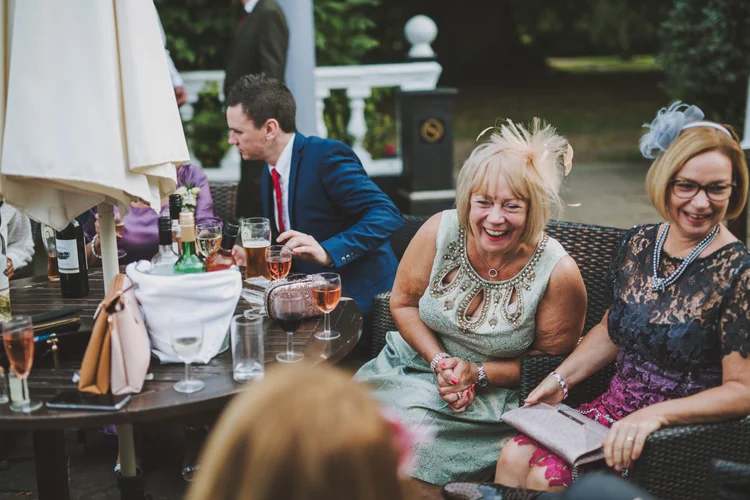 Natalie and Gary's outdoor wedding at Ringwood Hall, Chesterfield — photo 86 of 102