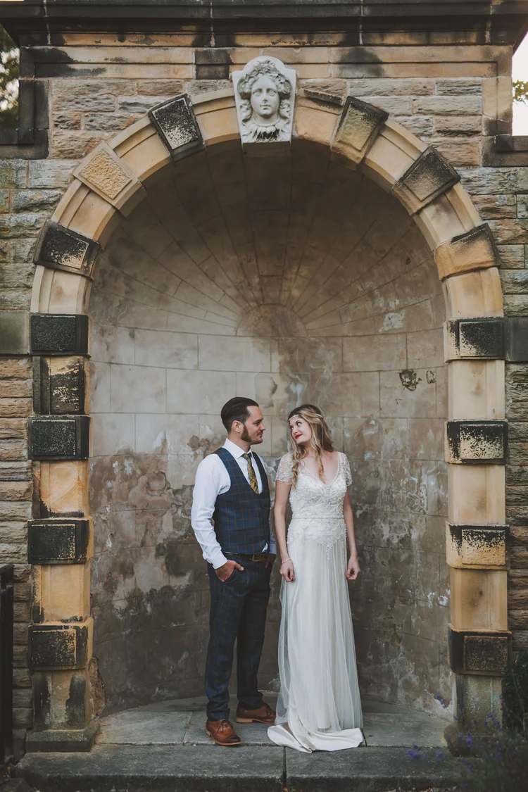 Natalie and Gary's outdoor wedding at Ringwood Hall, Chesterfield — photo 89 of 102