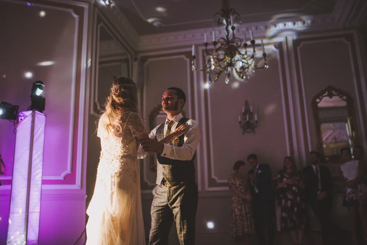 Natalie and Gary's outdoor wedding at Ringwood Hall, Chesterfield — photo 96 of 102