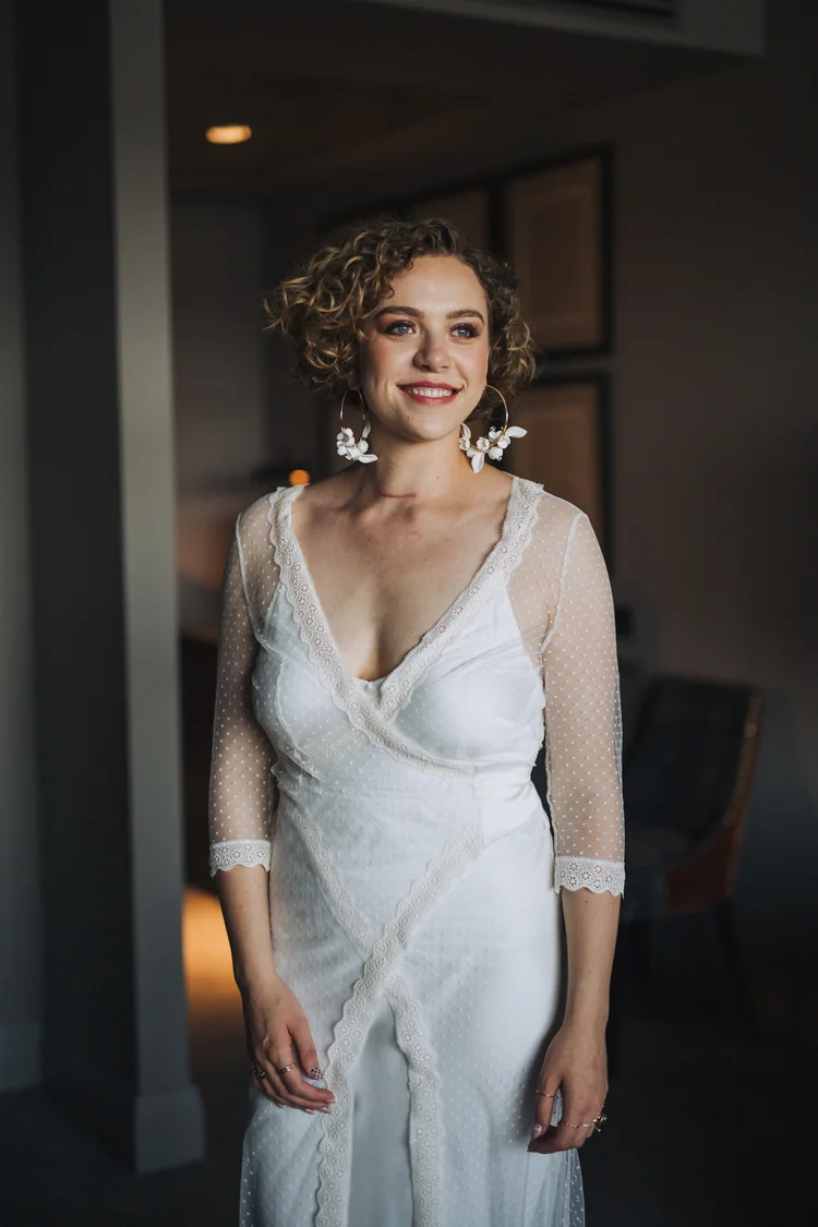 Illona and Lucy's woodland wedding at Applewood, Leeds — photo 8 of 81