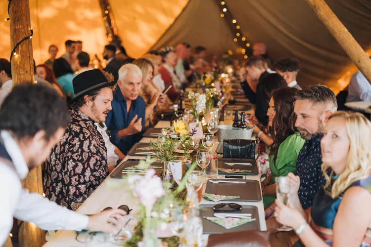 Illona and Lucy's woodland wedding at Applewood, Leeds — photo 51 of 81