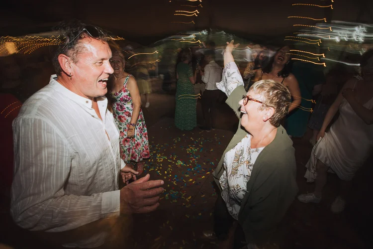 Illona and Lucy's woodland wedding at Applewood, Leeds — photo 75 of 81