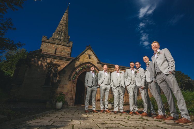 Jess and Matt's wedding at Newton House Barns, Derbyshire — photo 14 of 83