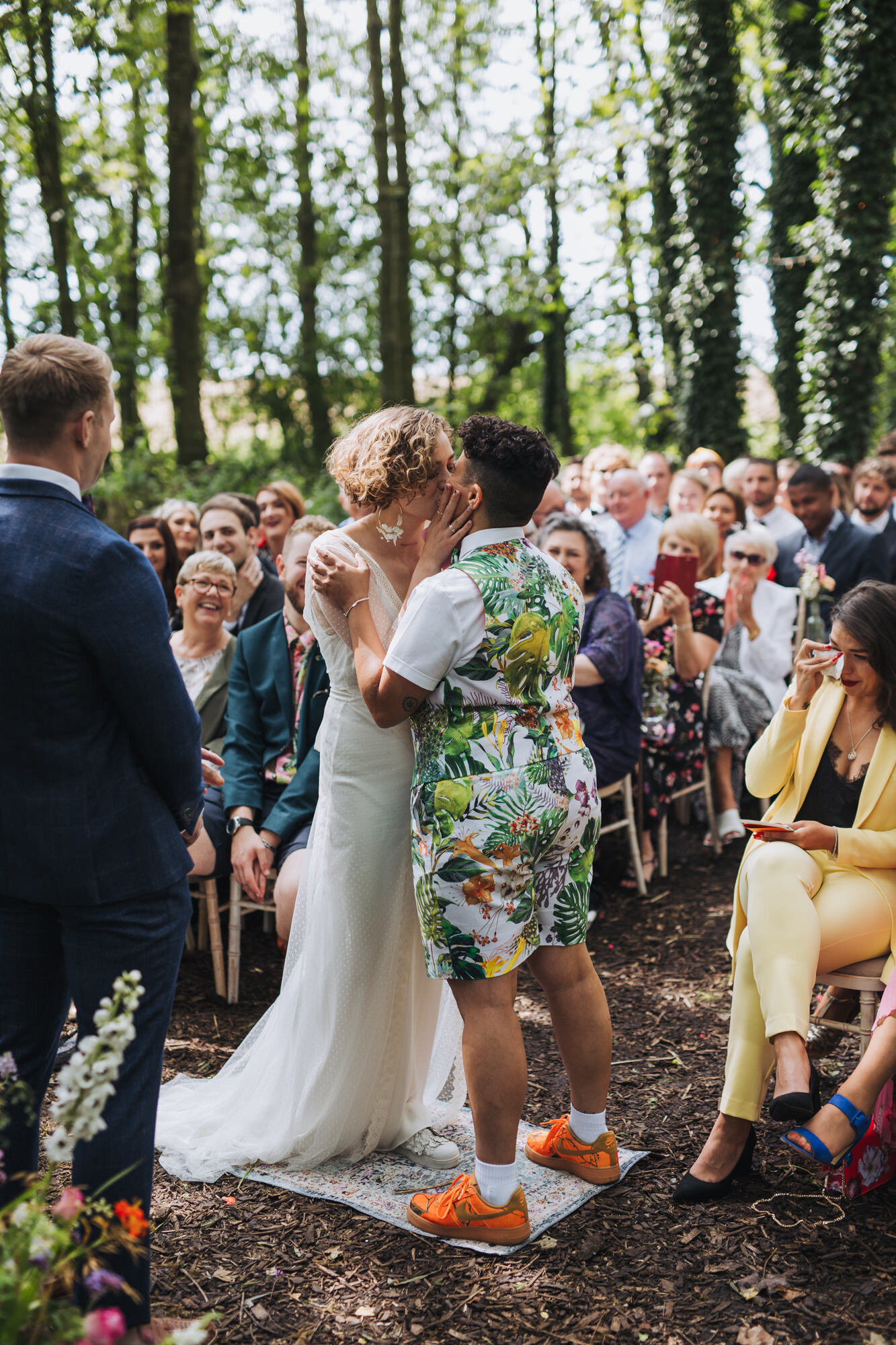 Quirky wedding photography Yorkshire