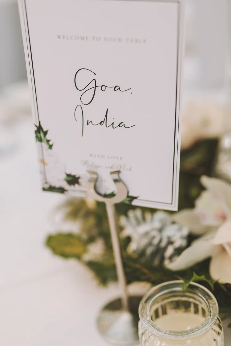Melissa and Nick's December wedding at Northbrook Park, Farnham — photo 9 of 104
