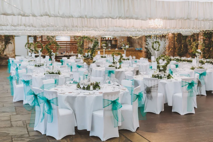 Melissa and Nick's December wedding at Northbrook Park, Farnham — photo 10 of 104