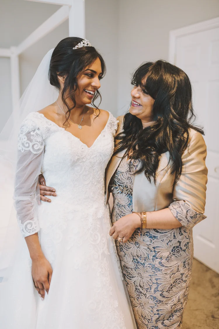 Melissa and Nick's December wedding at Northbrook Park, Farnham — photo 18 of 104