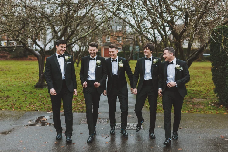 Melissa and Nick's December wedding at Northbrook Park, Farnham — photo 19 of 104