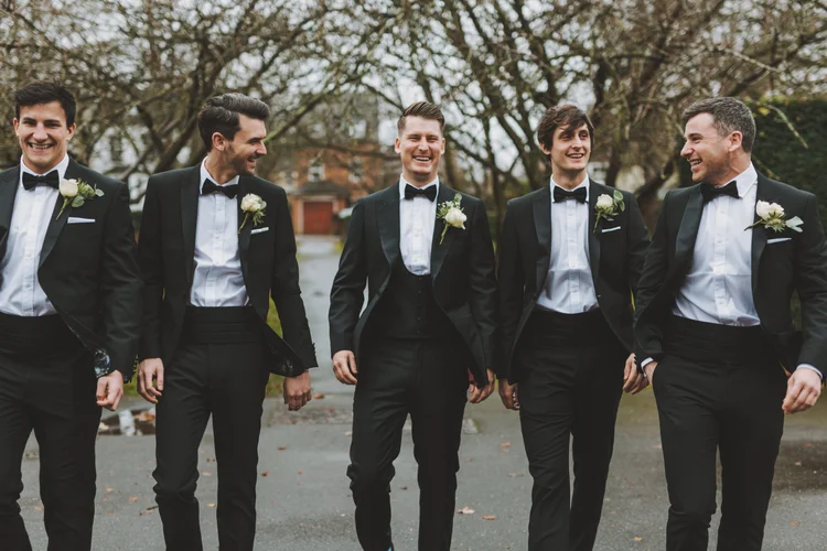 Melissa and Nick's December wedding at Northbrook Park, Farnham — photo 20 of 104