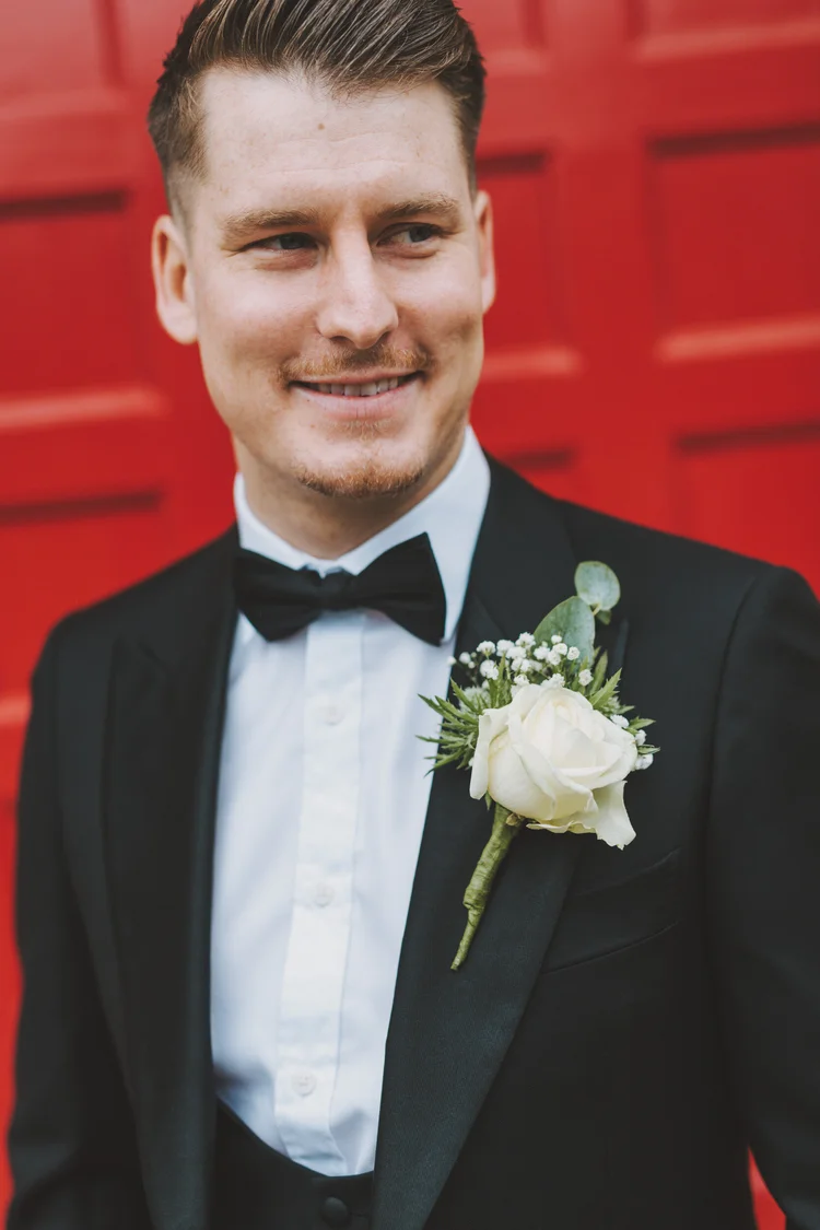 Melissa and Nick's December wedding at Northbrook Park, Farnham — photo 21 of 104