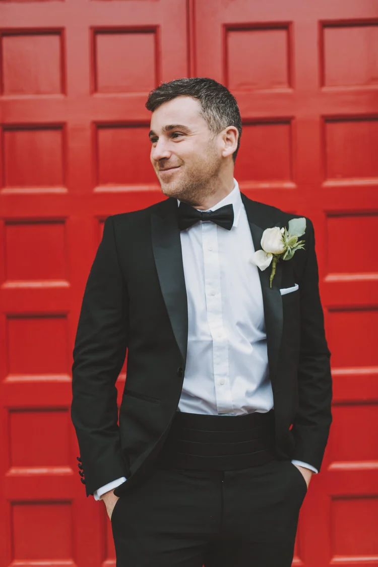 Melissa and Nick's December wedding at Northbrook Park, Farnham — photo 23 of 104
