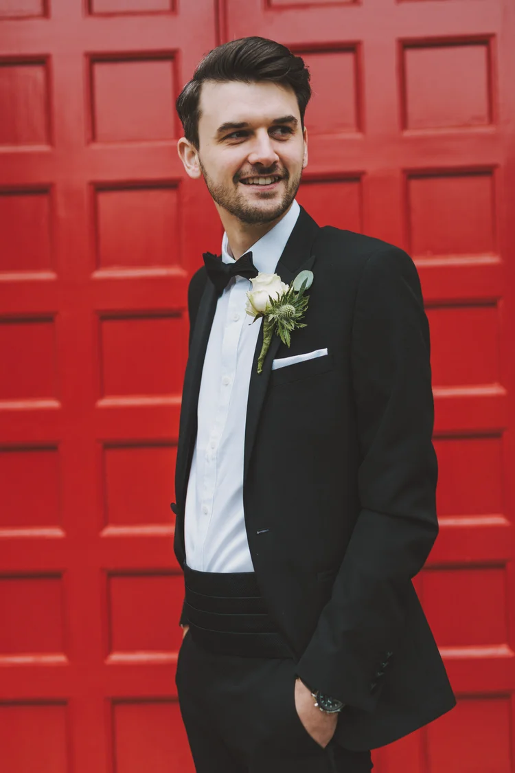 Melissa and Nick's December wedding at Northbrook Park, Farnham — photo 24 of 104